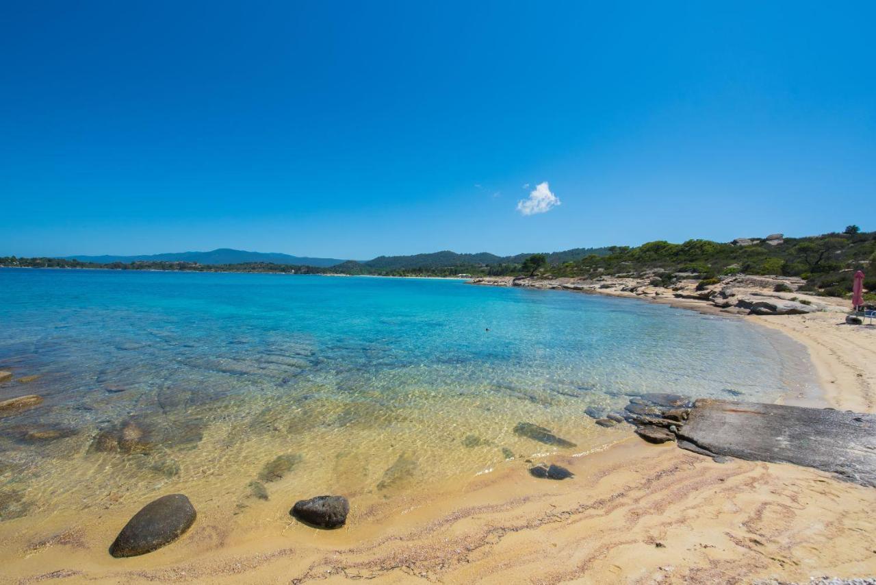 Nereus & Oceanus Beachfront Apartments, Lagonisi Beach #Feelslikehome Ormos Panagias Buitenkant foto