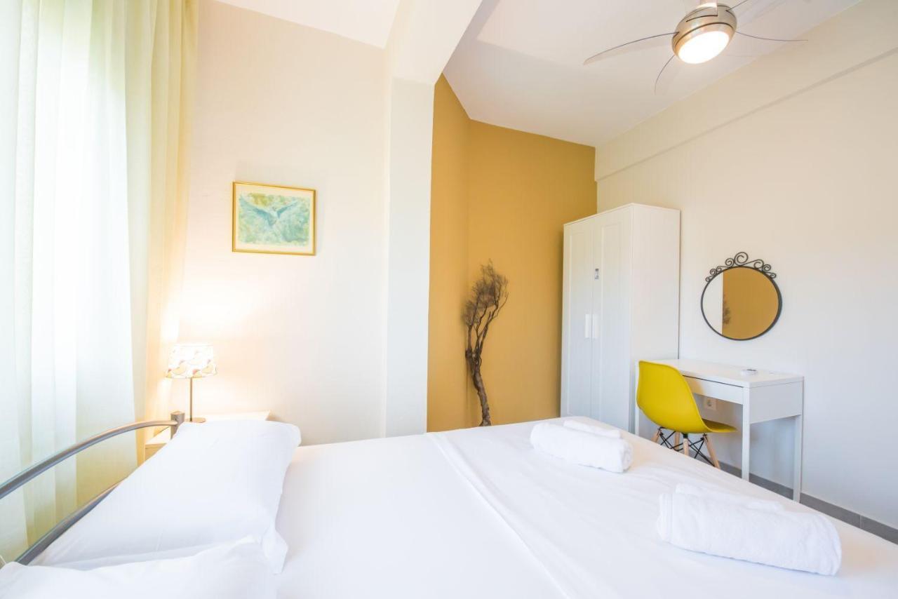 Nereus & Oceanus Beachfront Apartments, Lagonisi Beach #Feelslikehome Ormos Panagias Buitenkant foto
